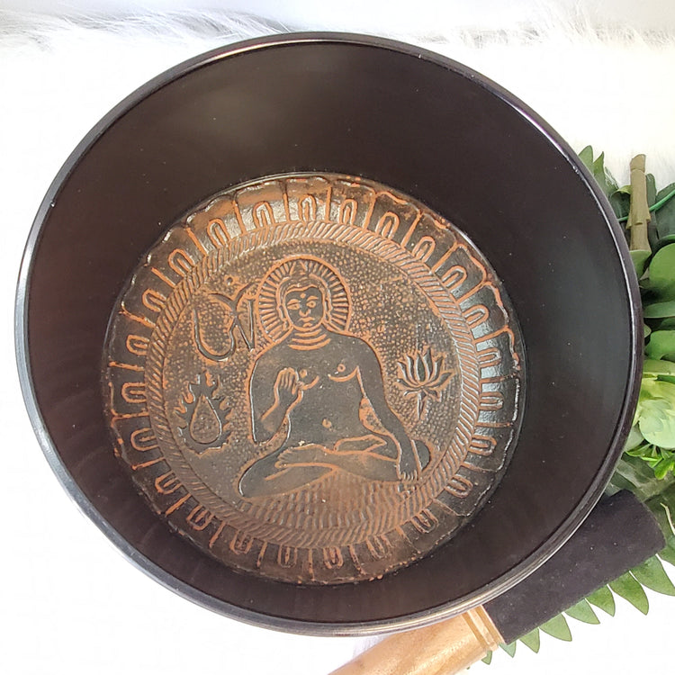 Chakra Tibetan Song Bowl with Pillow & Striker Red Meditiation Music Yoga Reiki Cleansing Natural Healing Gifts Metaphysical Spiritual