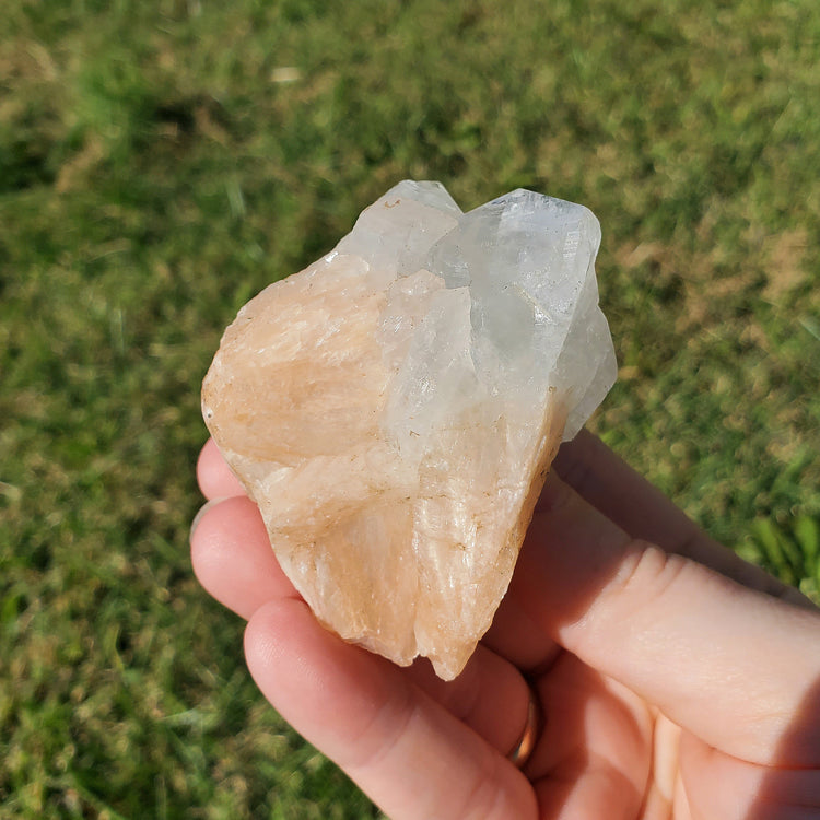 Apophyllite Stilbite Crystals Minerals Stones Natural Specimen Collectible