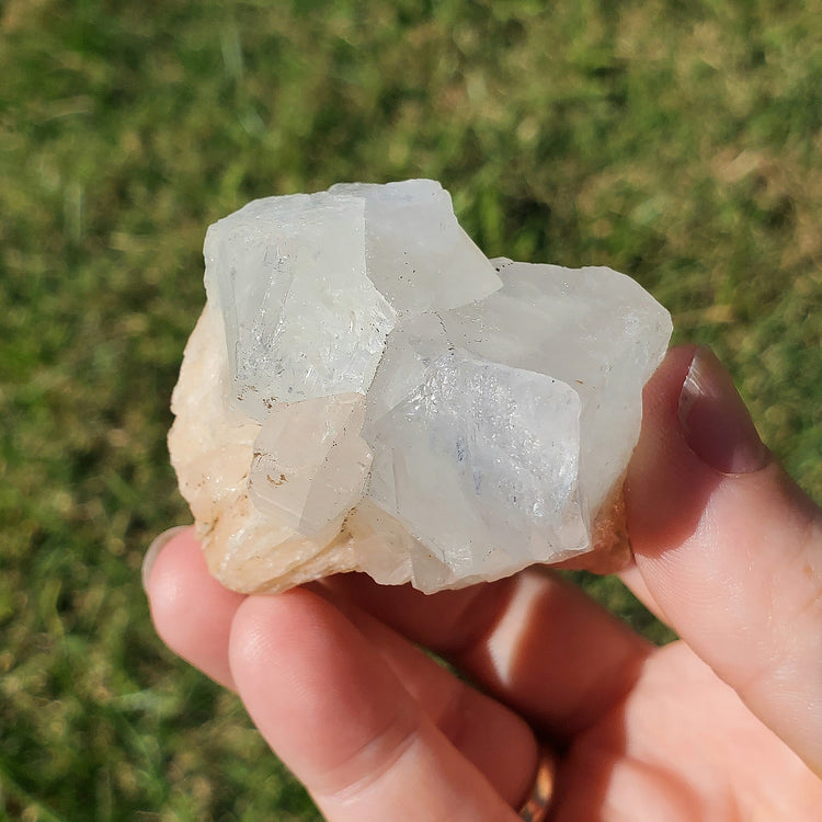 Apophyllite Stilbite Crystals Minerals Stones Natural Specimen Collectible