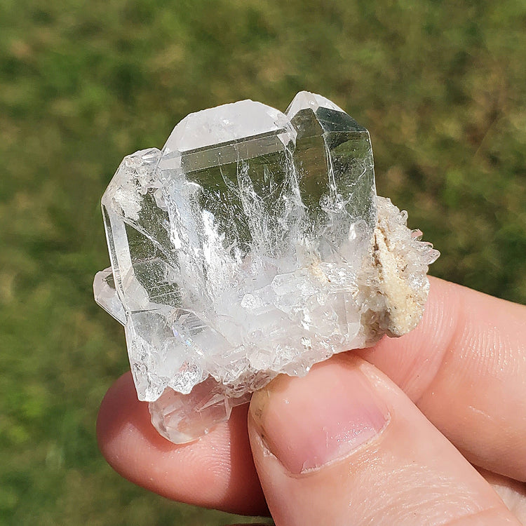 Faden Quartz Crystals Minerals Stones Natural Specimen Collectible