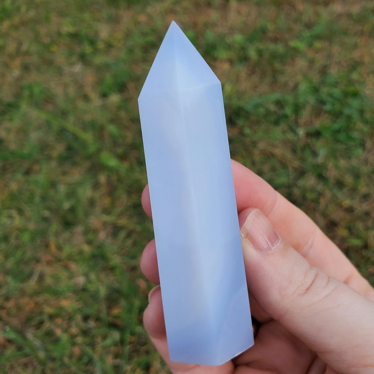 Chalcedony Tower Crystals Minerals BONUS INFO CARD Collectible