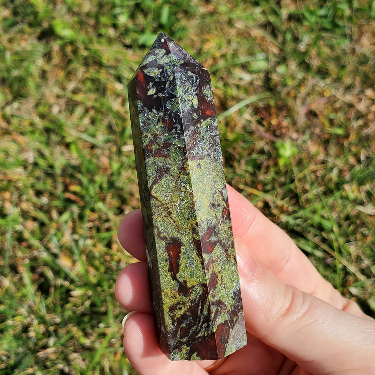 Dragon Blood Jasper Tower Crystals Minerals Stones Natural Collectible