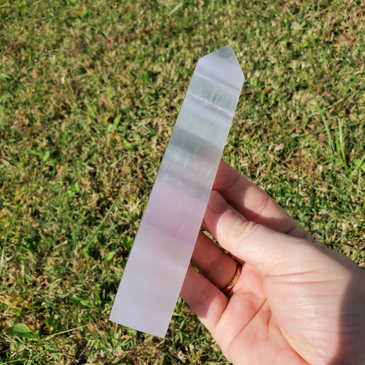 Lavender Flluorite Crystals Minerals Stones Natural Specimen Collectible