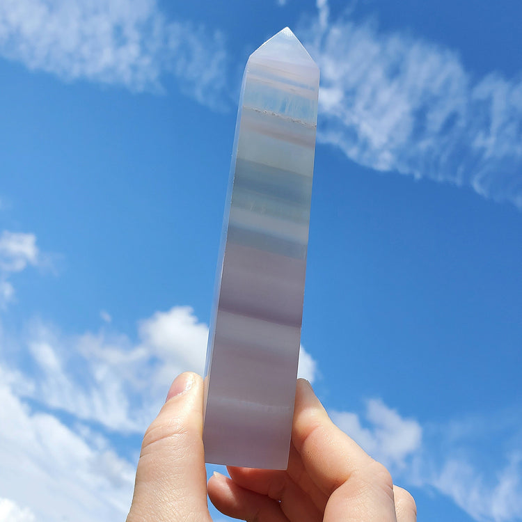 Lavender Flluorite Crystals Minerals Stones Natural Specimen Collectible