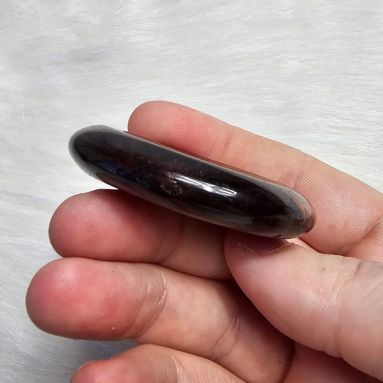 Red Tiger's Eye Worry Pocket Stone Crystals BONUS INFO CARD Gifts