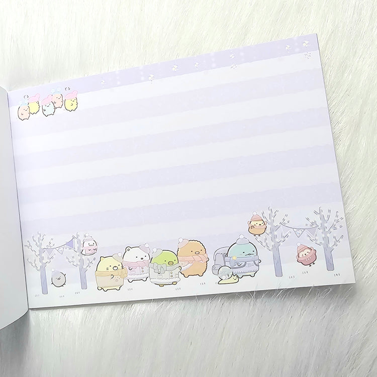 San-x Sumikko Gurashi Sparkling Lights Large Memo Pad Kawaii Japan