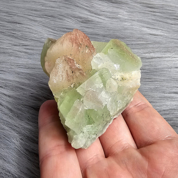 Green Apophyllite Stillbite Crystals Minerals Stones Natural Specimen Collectible Gifts
