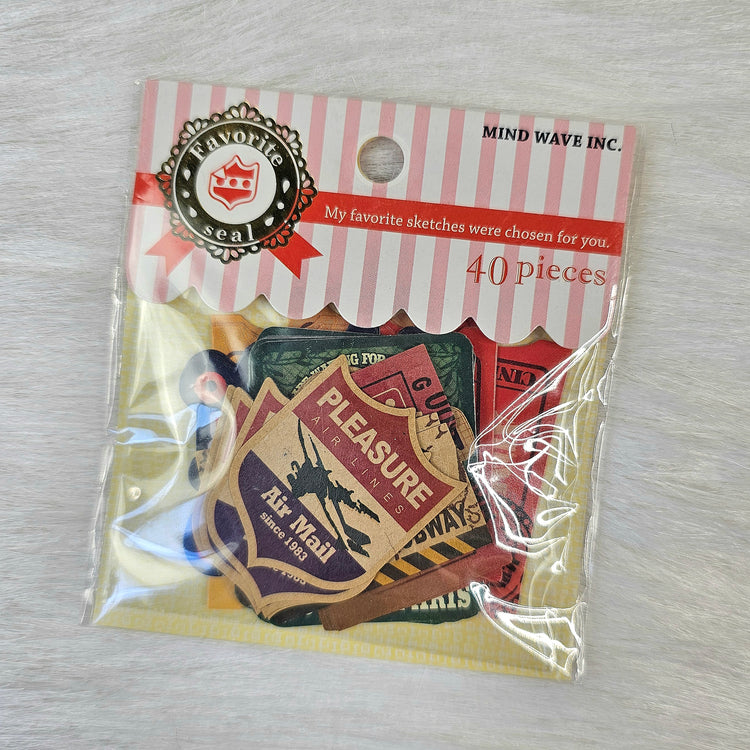 Mind Wave Stickers Sticker Flakes Kawaii Japan Collectible Cute