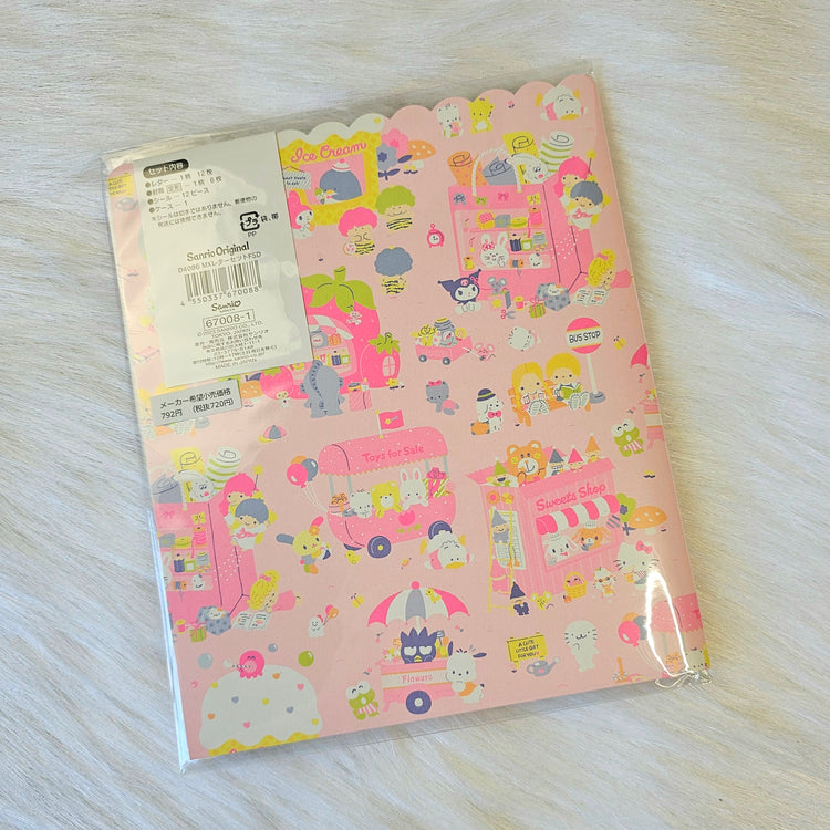 Sanrio Characters Letter Set Stationery Kawaii Japan Mail Deadstock