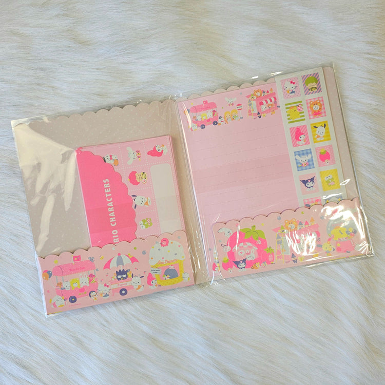 Sanrio Characters Letter Set Stationery Kawaii Japan Mail Deadstock