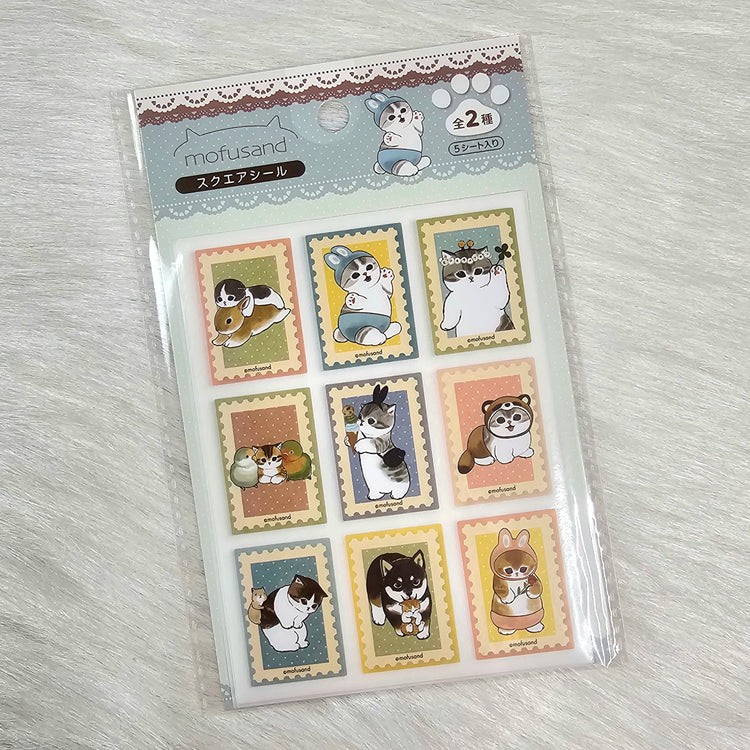 Mofusand Stickers Sticker Sheet Kawaii Japan Collectible