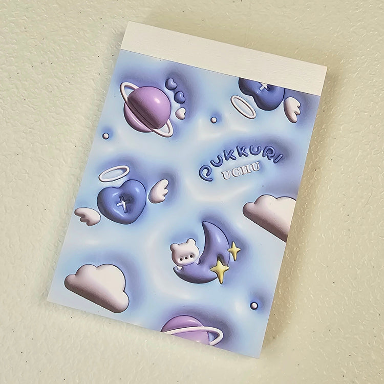 Pukkuri Mini Memo Pad Stationery Collectible Gifts