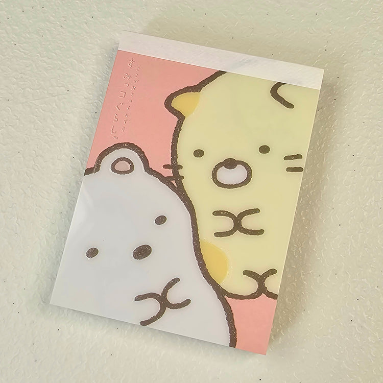 Sumikko Gurashi San-x Mini Memo Pad Stationery Collectible Gifts