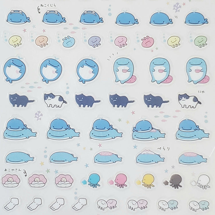 San-x Jinbesan Planner Seals Kawaii Stickers sticker sheet Japan 2019 Collectible Gifts