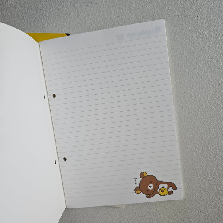 San-x Rilakkuma Journal Notebook Back To School Notes Kawaii Organization