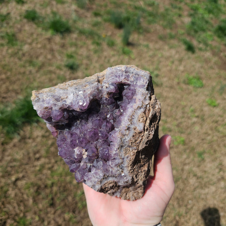 Amethyst Large Juicy Cluster Specimen Chihuahua Mexico Crystals Collectible