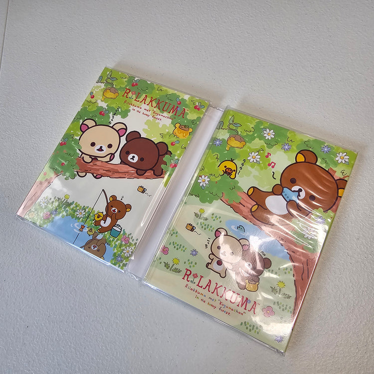 Rilakkuma Fold Out Memo Pad Kawaii Stationery Collectible Gifts