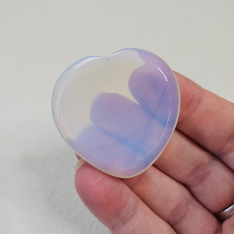 Opalite Worry Pocket Stone BONUS Info Card Gifts