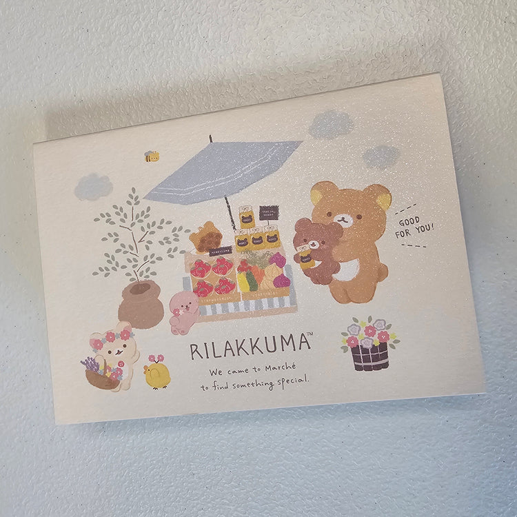 Rilakkuma Memo Pad Kawaii Stationery Collectible Gifts Used