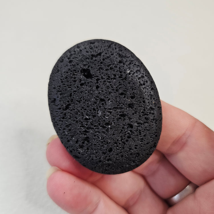 Lava Stone Worry Pocket Stone Crystals Stones BONUS INFO CARD Gifts