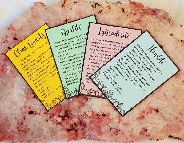 Rhodonite Handcrafted Thumb Pocket Worry Stone Anxiety Relief Comfort Gifts BONUS Info Card