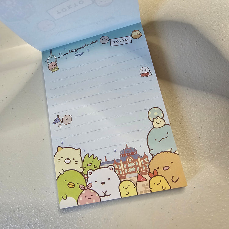 San-x Sumikko Gurashi Large Memo Pad Kawaii Japan