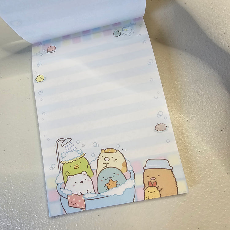 San-x Sumikko Gurashi Large Memo Pad Sticker Page Kawaii Japan
