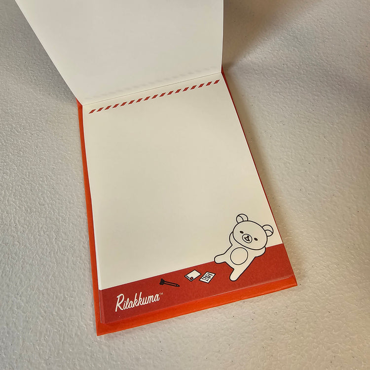 Rilakkuma Flip Memo Pad Kawaii Stationery Notepad Collectible Gifts