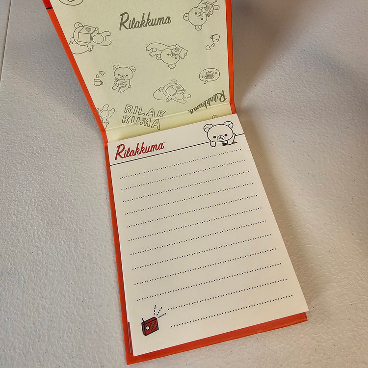 Rilakkuma Flip Memo Pad Kawaii Stationery Notepad Collectible Gifts