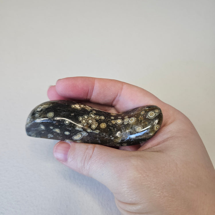 Ocean Jasper Massage Wand for Therapy Crystal Healing Acupressure Reiki Energy Work Body