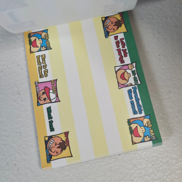 Pool Cool Party Vintage Mini Memo Pad Japan Kawaii Stationery Collectible Gifts