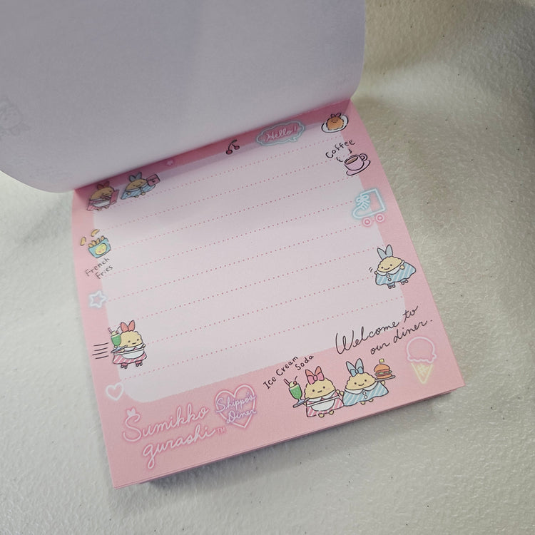 Sumikko Gurashi Memo Pad Kawaii Stationery Collectible Gifts