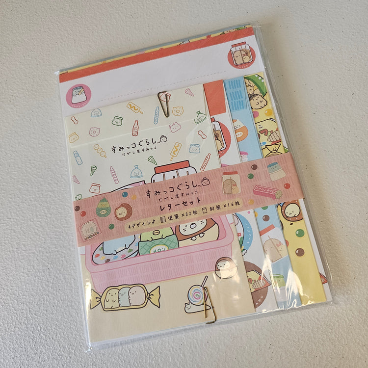 Sumikko Gurashi San-x Letterset stationery Set Kawaii Japan Mail Letter Writing Collectible Gifts