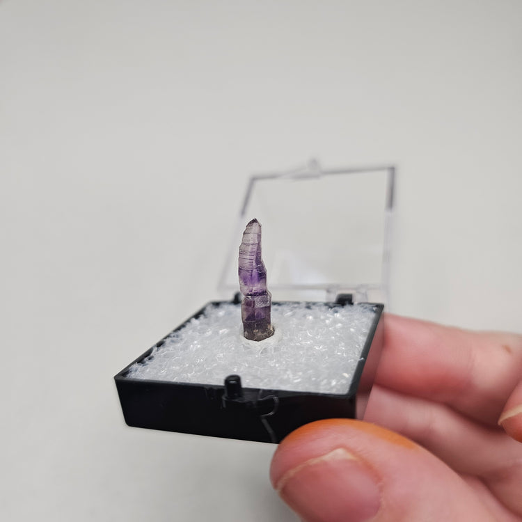 Amethyst Scepter Crystals Minerals Thumbnails Natural Specimen Collectible