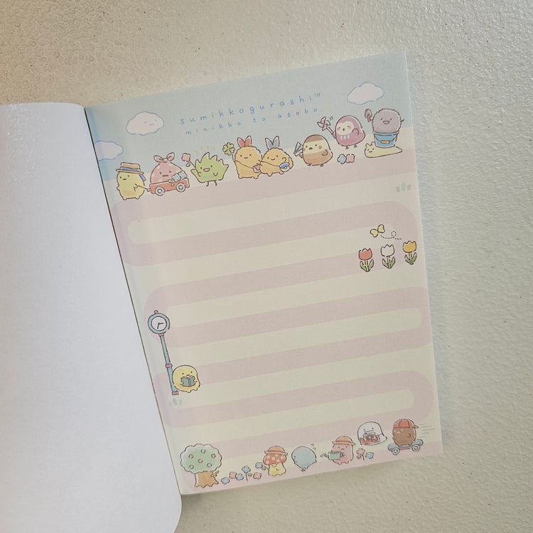San-x Sumikko Gurashi Large Memo Pad Kawaii Japan Back To School Gifts Beautiful Unique Designs 2021 Stationery Design