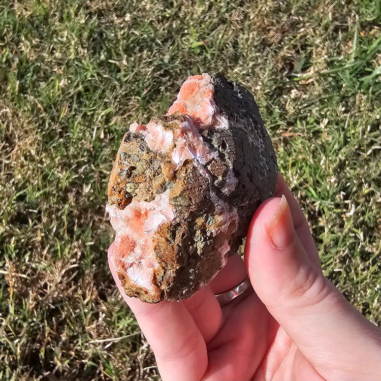 Thomsonite Specimen India Crystals Minerals Collectible Gifts