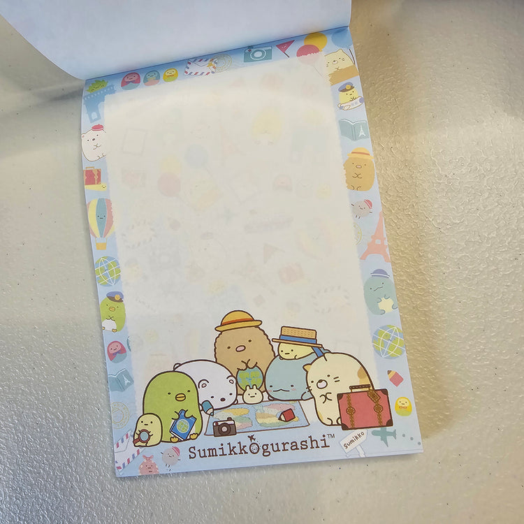 San-x Sumikko Gurashi Large Memo Pad Sticker Page Kawaii Japan