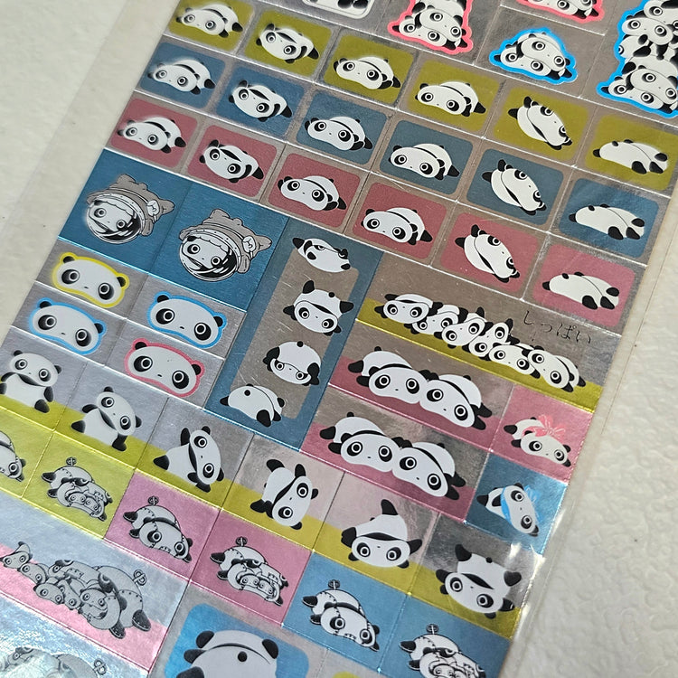 Tare Panda Stickers Sticker Sheet Kawaii Japan Collectible Cute Gifts