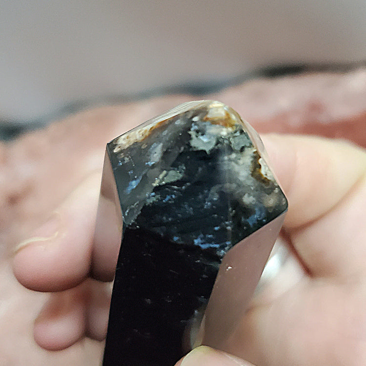 Fossilized Palm Root Generator Tower Indonesia Crystals Minerals Stones E