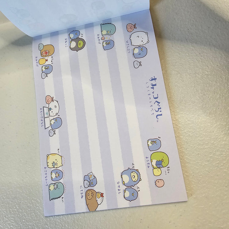 San-x Sumikko Gurashi Large Memo Pad Kawaii Japan
