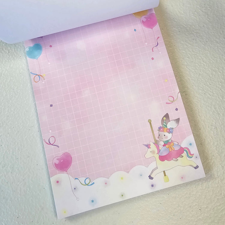 Twinkle Fantasy Memo Pad Kawaii Stationery Collectible Gifts