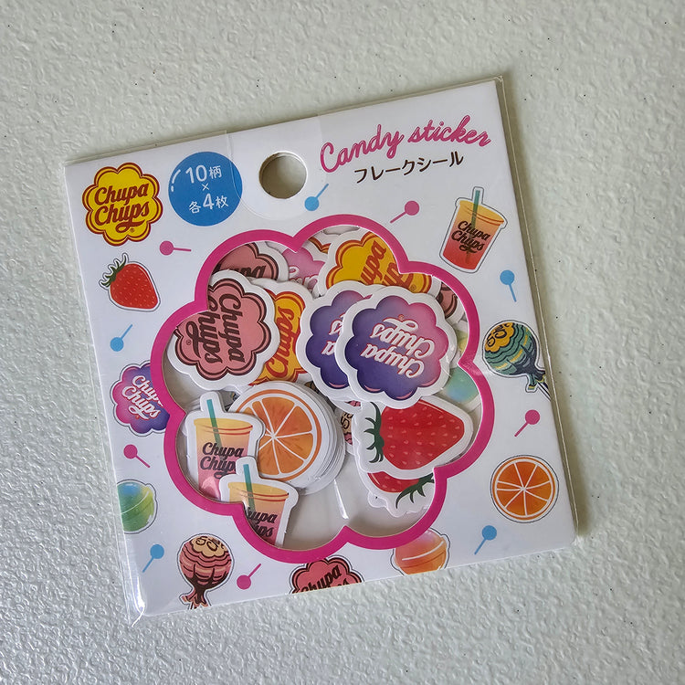 Chupa Chups Stickers Sticker Pack Sack Kawaii Japan