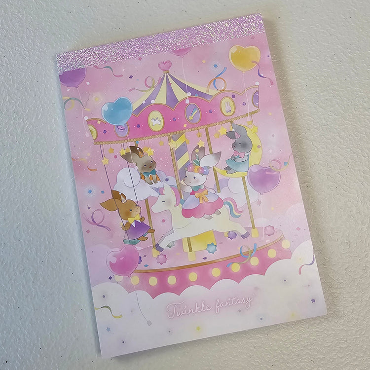 Twinkle Fantasy Memo Pad Kawaii Stationery Collectible Gifts