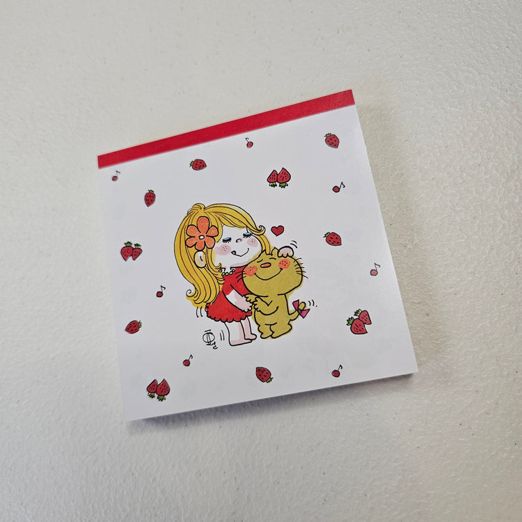 Ado Mizumori Memo Pad Kawaii Stationery Collectible Gifts