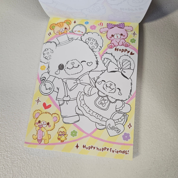Charming Pops Large Memo Pad Sticker Page Kawaii Stationery Notepad