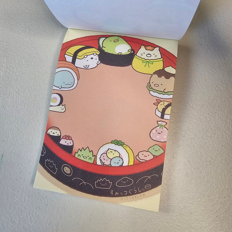 Sumikko Gurashi Memo Pad Kawaii Stationery Collectible Gifts Used