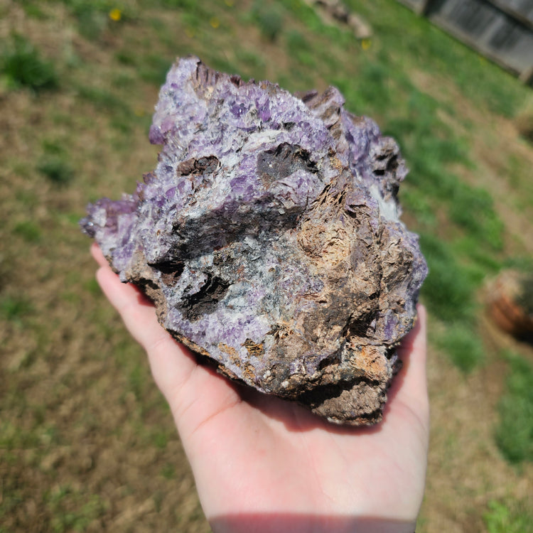 Amethyst Large Juicy Cluster Specimen Chihuahua Mexico Crystals Collectible
