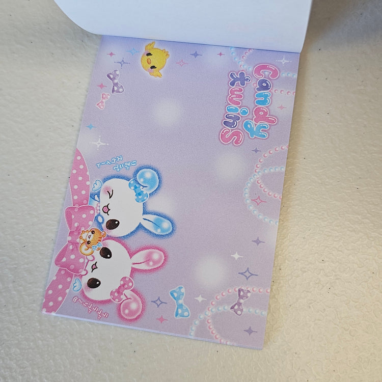 Candy Twins Mini Memo Pad Kawaii Stationery Collectible Gifts