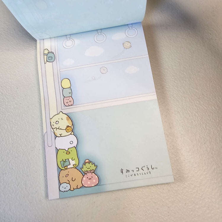 Sumikko Gurashi Memo Pad Kawaii Stationery Collectible Gifts Used