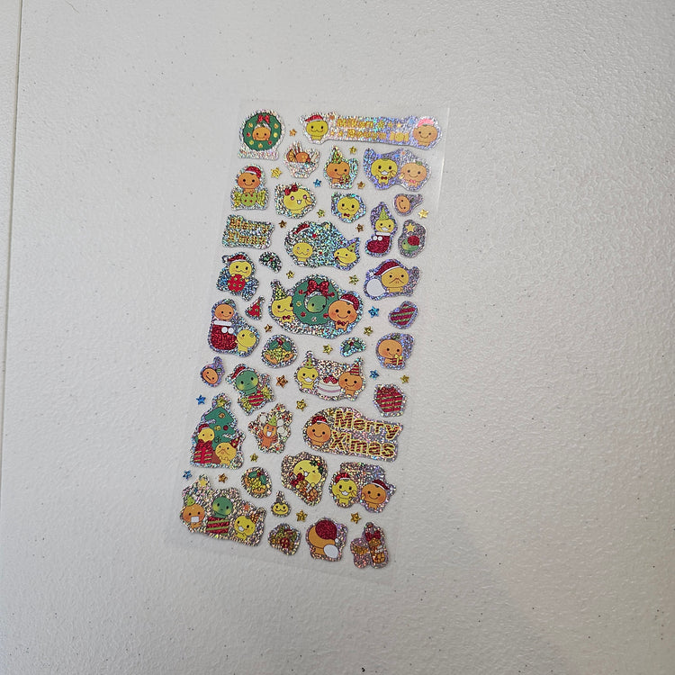 San-x Mikan Bouya Kawaii Stickers Sticker Sheet Kawaii Japan Collectible Cute Gifts